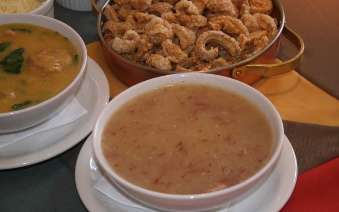 Caldo de Mandioca com Carne Seca